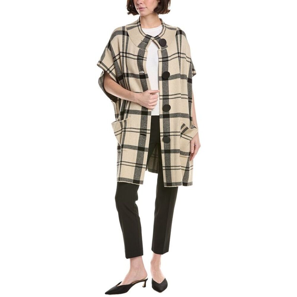 Joseph Ribkoff Womens Poncho, Gold